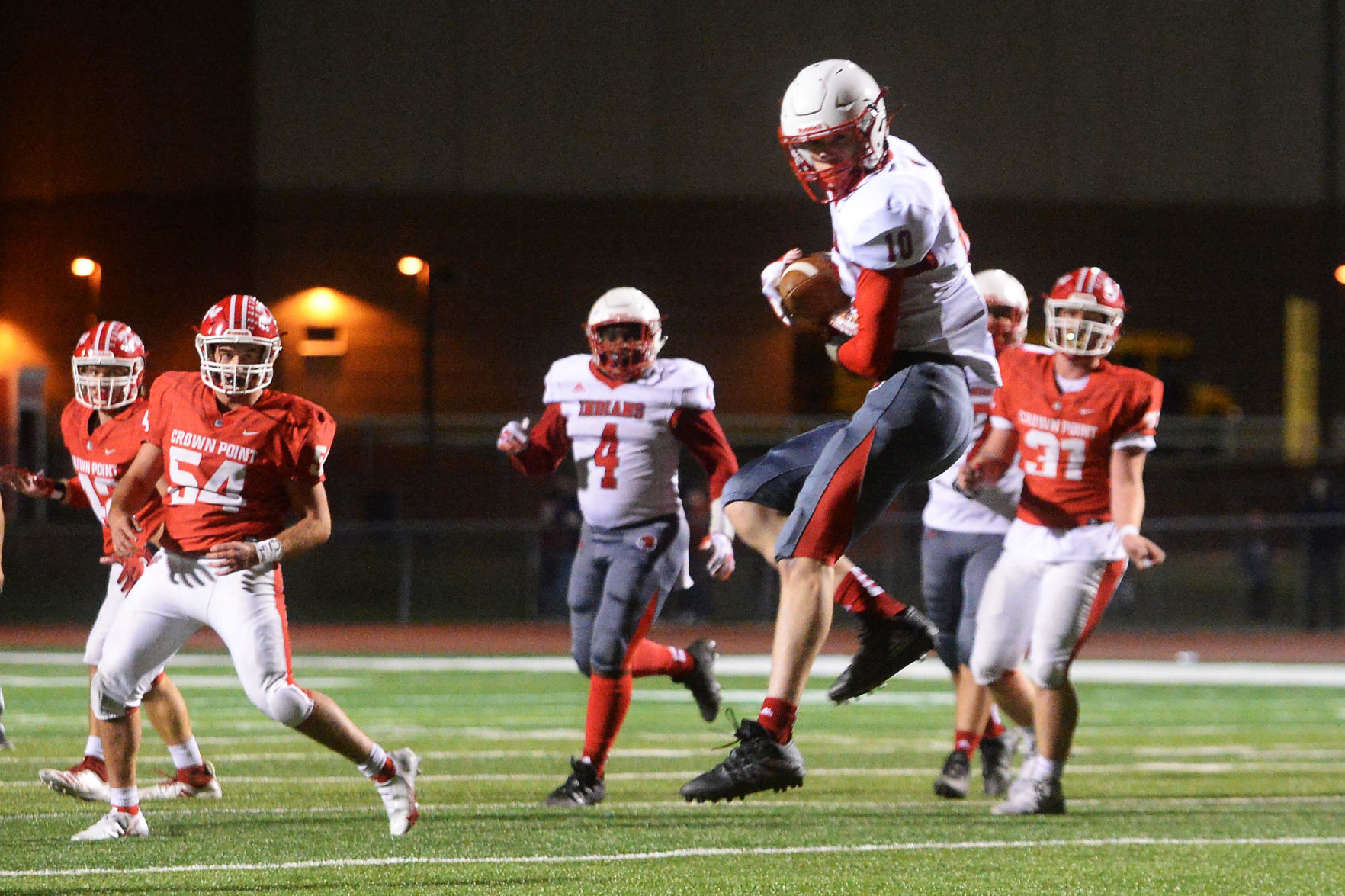 Portage at Crown Point football